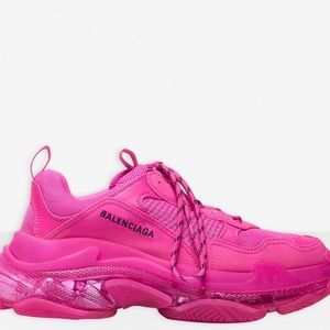 Triple S balenciaga pink